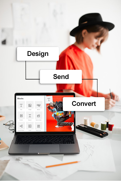 Sally Jo gives you email marketing that's just better.  Use our tools to easily design, build and send the perfect email.